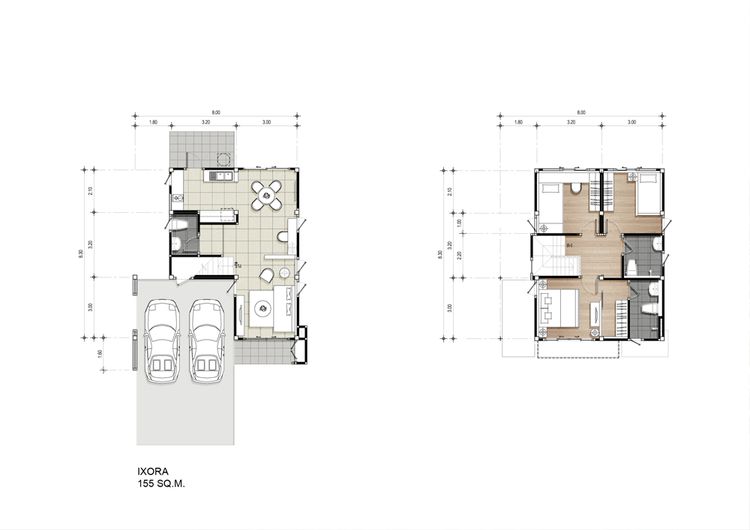 ภาพแบบบ้าน-Ixora