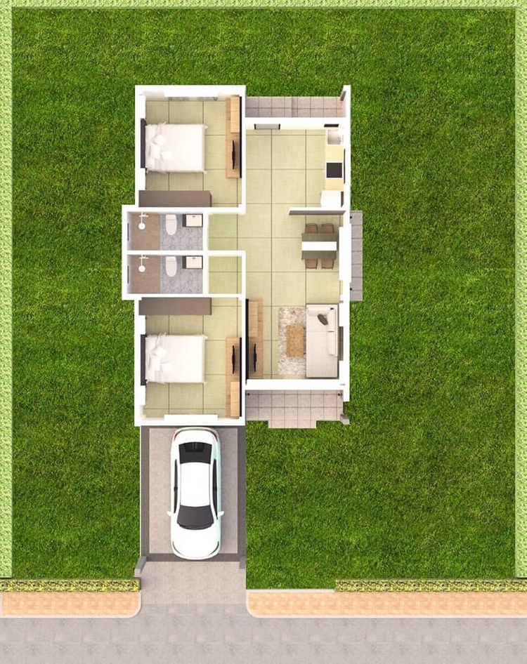 ภาพแบบบ้าน-บ้านเดี่ยว