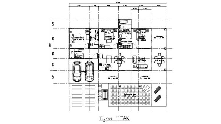 ภาพแบบบ้าน-Villa Teak
