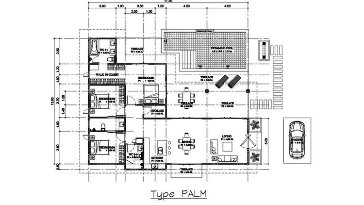 ภาพแบบบ้าน-Villa Palm