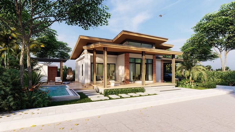 ภาพแบบบ้าน-Pool villa AG 1