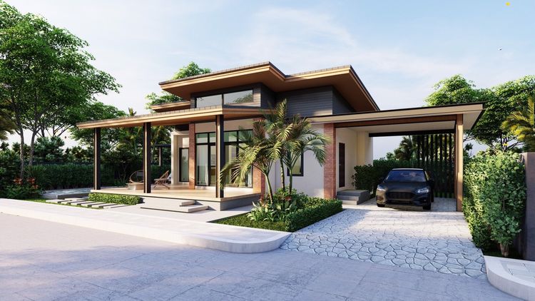 ภาพแบบบ้าน-Pool villa AG 1