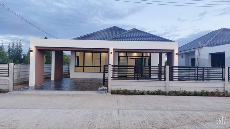 ภาพแบบบ้าน-บ้านเดี่ยวชั้นเดียว