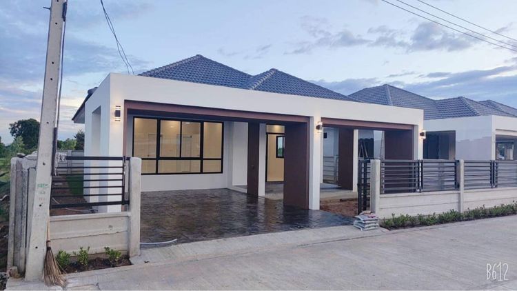 ภาพแบบบ้าน-บ้านเดี่ยวชั้นเดียว