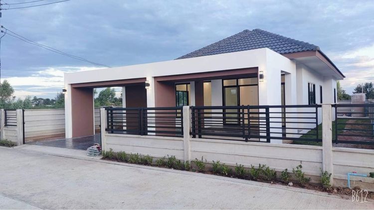 ภาพแบบบ้าน-บ้านเดี่ยวชั้นเดียว