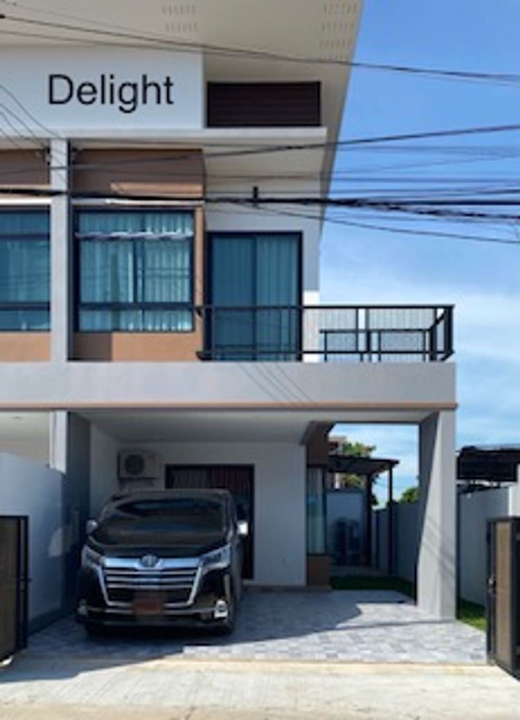 ภาพแบบบ้าน-บ้านแฝด 2 ชั้น 2 ห้องนอน