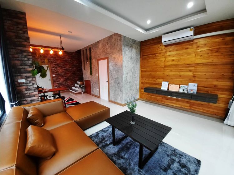 ภาพแบบบ้าน-บ้านแฝด 2 ชั้น 2 ห้องนอน