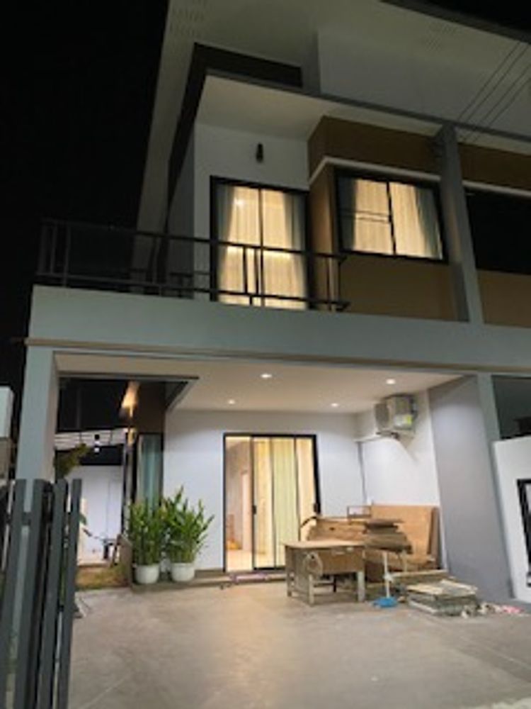 ภาพแบบบ้าน-บ้านแฝด 2 ชั้น 2 ห้องนอน