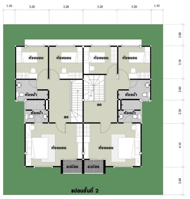 ภาพแบบบ้าน-บ้านแฝด