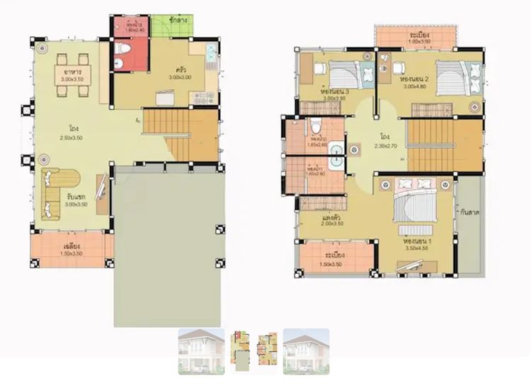 ภาพแบบบ้าน-บ้านเดี่ยว