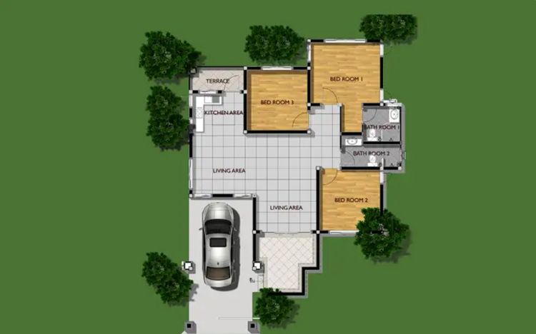 ภาพแบบบ้าน-ประเภท B