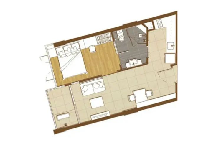 ภาพแบบบ้าน-1 Bedroom