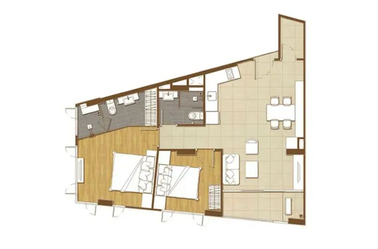 ภาพแบบบ้าน-2 Bedroom