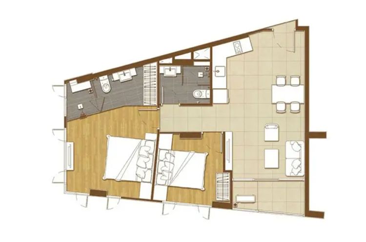 ภาพแบบบ้าน-2 Bedroom