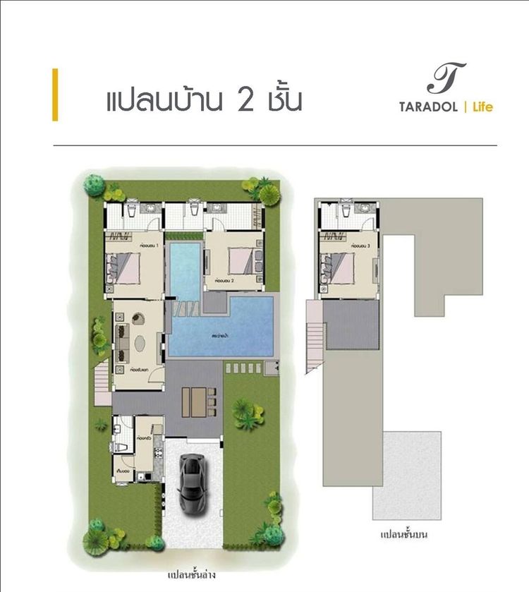 ภาพแบบบ้าน-บ้านเดี่ยวพูลวิลล่า