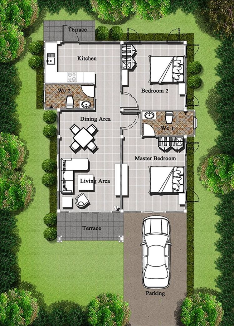 ภาพแบบบ้าน-TYPE B