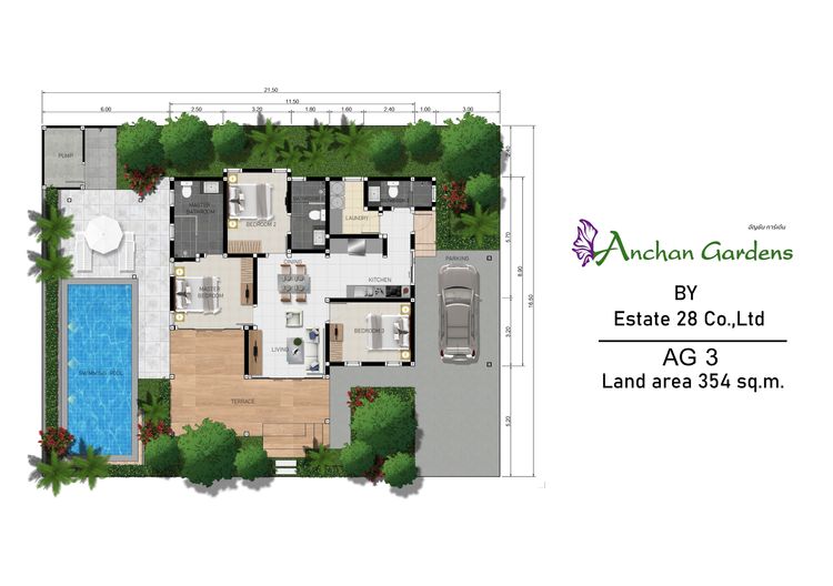 ภาพแบบบ้าน-Pool Villa AG3