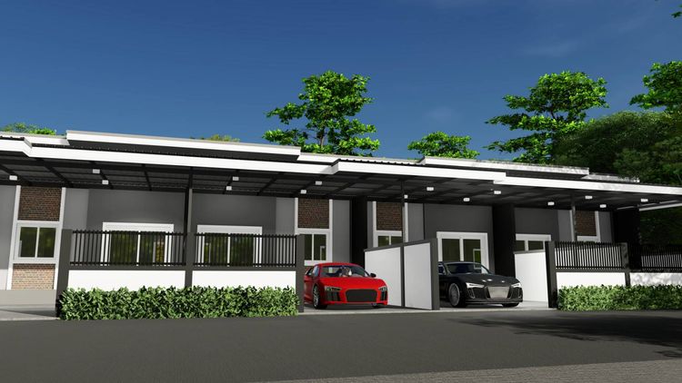 ภาพแบบบ้าน-ทาวน์โฮม