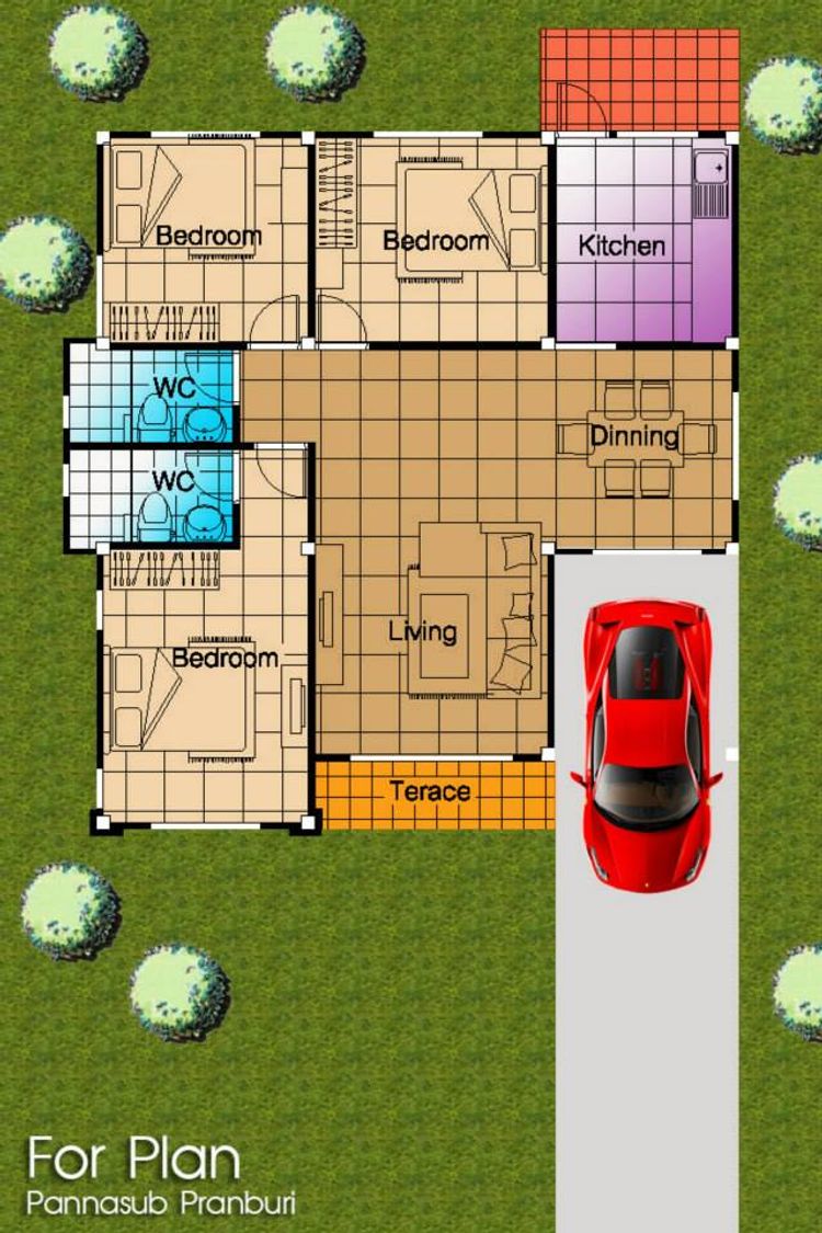 ภาพแบบบ้าน-บ้านเดี่ยว