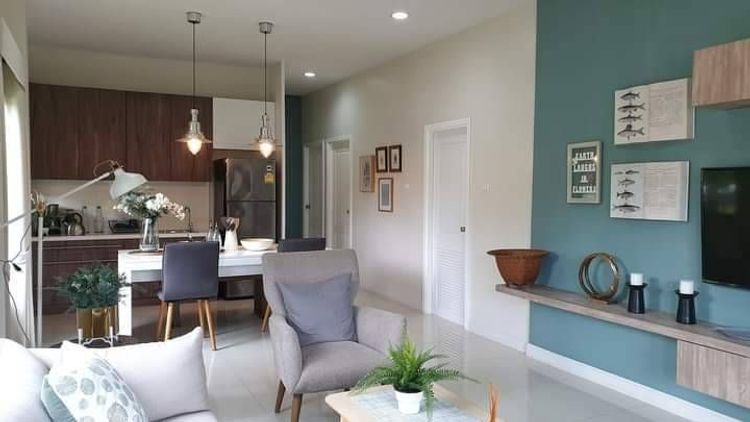 ภาพแบบบ้าน-บ้านแฝดชั้นเดียว