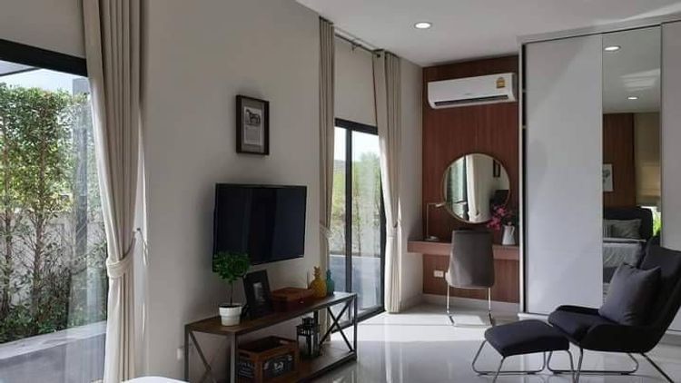 ภาพแบบบ้าน-บ้านแฝดชั้นเดียว