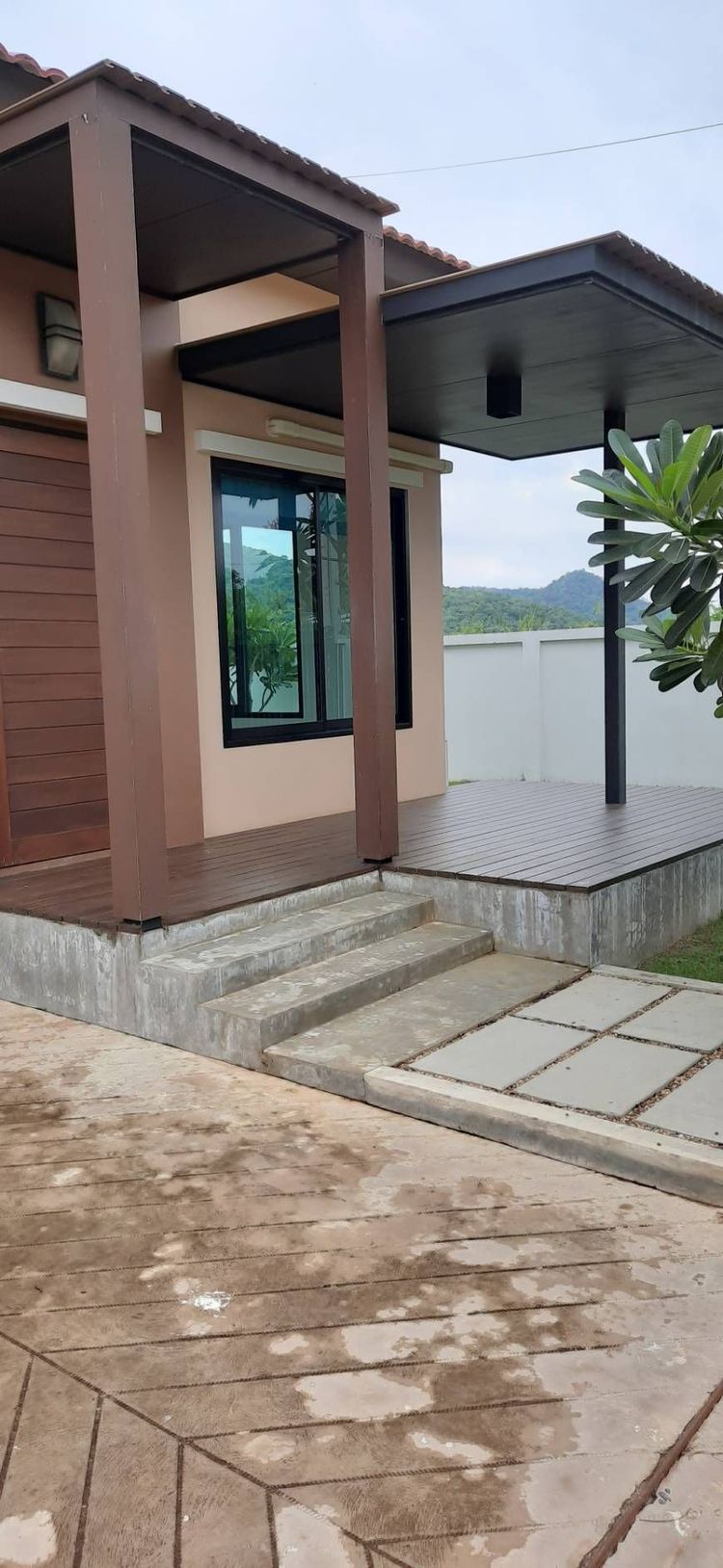 ภาพแบบบ้าน-บ้านแฝดชั้นเดียว