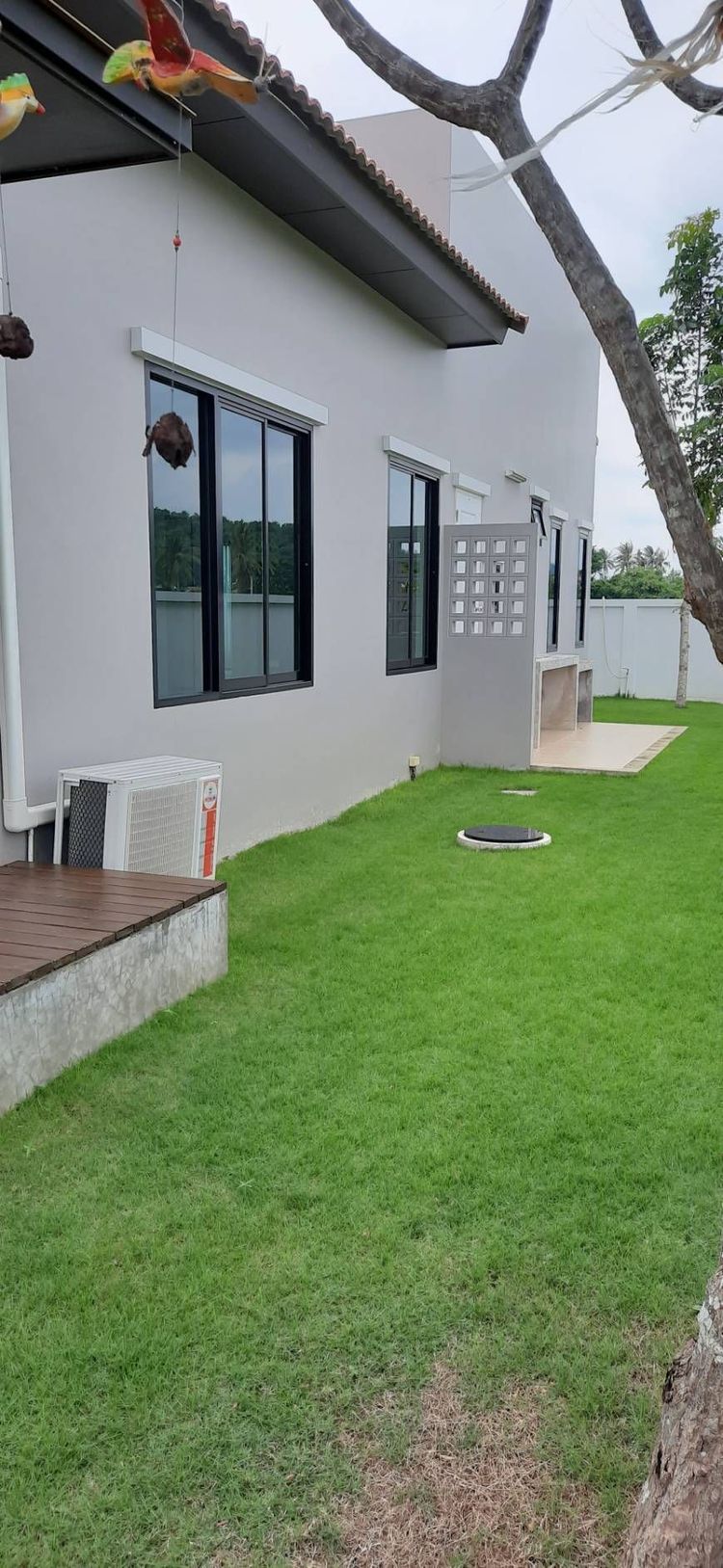 ภาพแบบบ้าน-บ้านแฝดชั้นเดียว