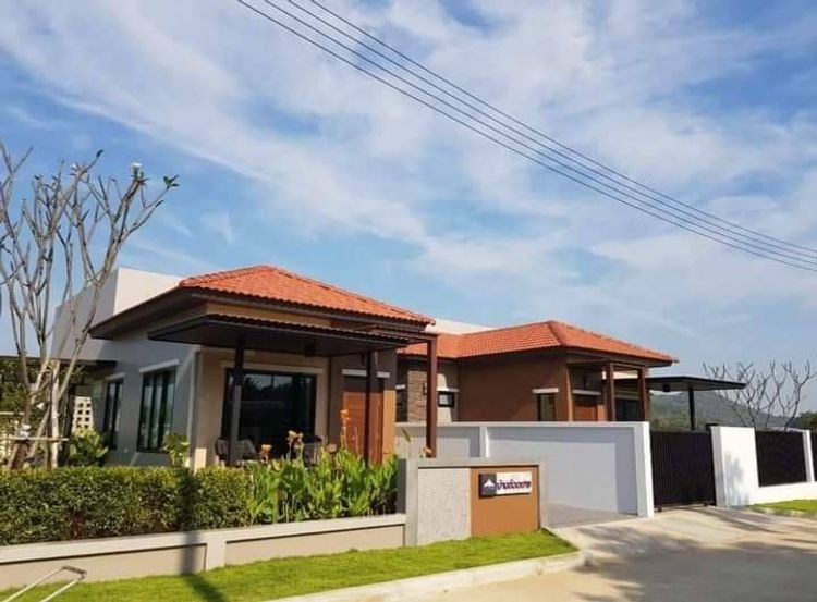 ภาพแบบบ้าน-บ้านแฝดชั้นเดียว