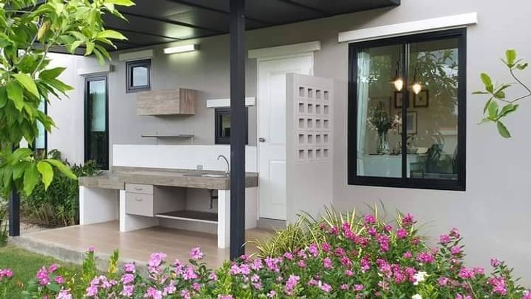 ภาพแบบบ้าน-บ้านแฝดชั้นเดียว