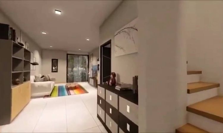 ภาพแบบบ้าน-ทาวน์โฮม 2 ชั้น