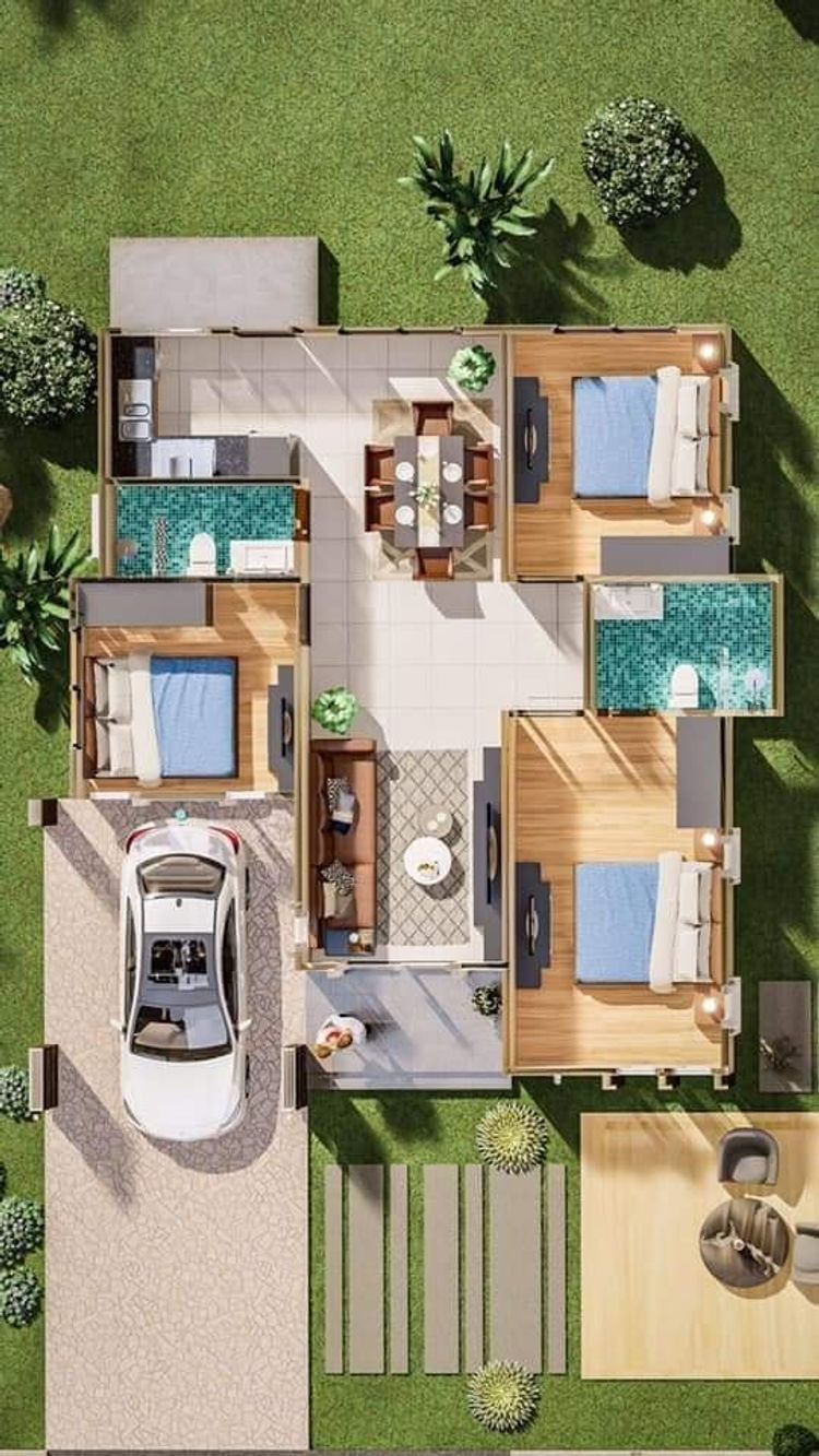 ภาพแบบบ้าน-บ้านปราณชีวา