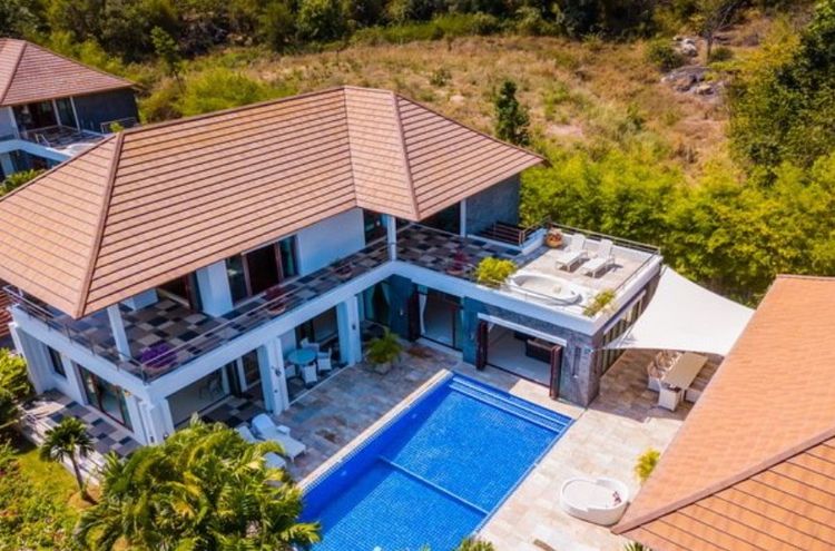 ภาพแบบบ้าน-วิลล่า 5 ห้องนอน