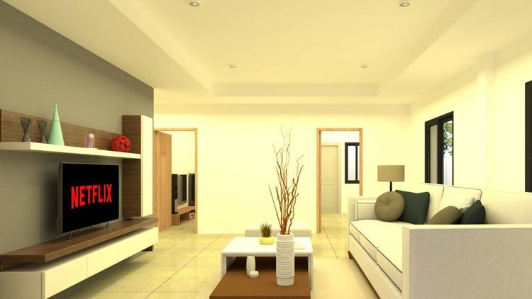 ภาพแบบบ้าน-บ้านเดี่ยวชั้นเดียว