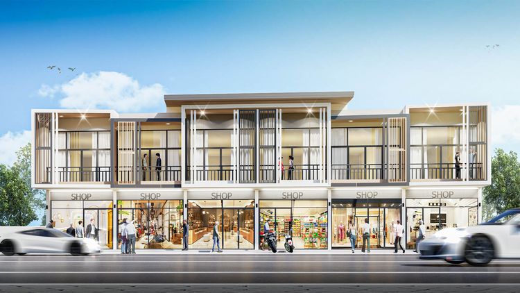 ภาพแบบบ้าน-อาคารพาณิชย์