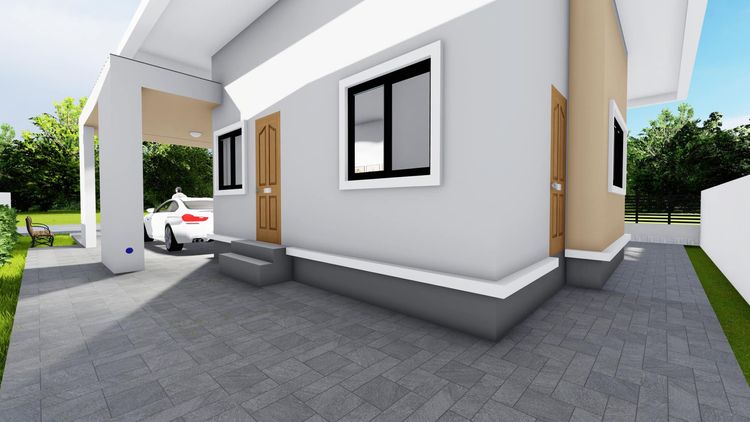 ภาพแบบบ้าน-บ้านเดี่ยว