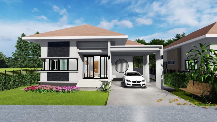 ภาพแบบบ้าน-บ้านเดี่ยว