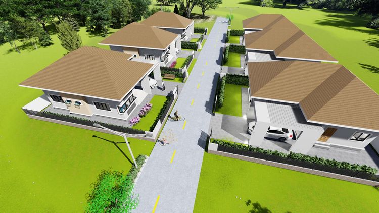 ภาพแบบบ้าน-บ้านเดี่ยว