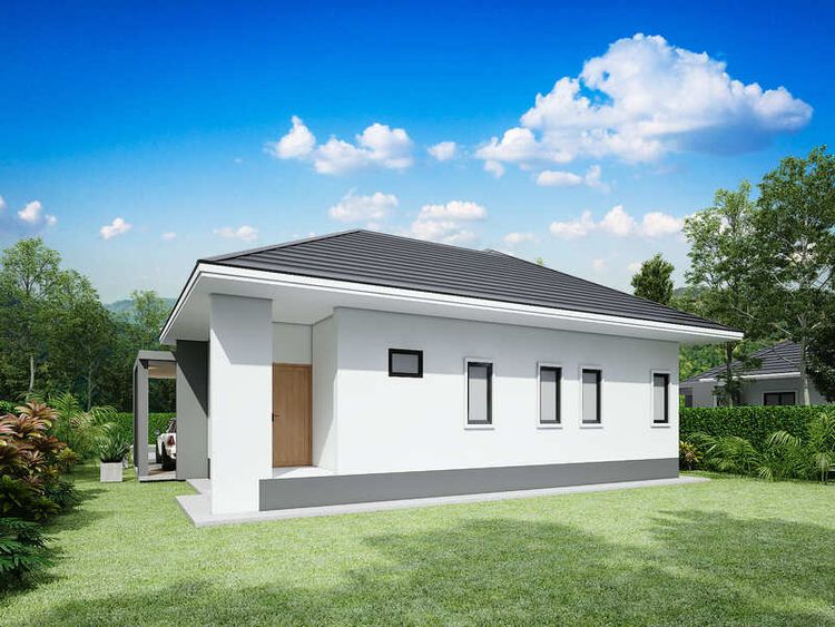 ภาพแบบบ้าน-บ้านสร้างสุขพิเศษ ปั้นหยา