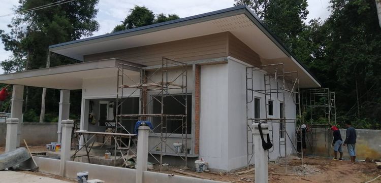 ภาพแบบบ้าน-บ้านเดี่ยวก่อนถึง ม.อุบลฯ บ้านสั่งสร้างคุณภาพบ้านโครงการ 1แปลงสุดท้าย