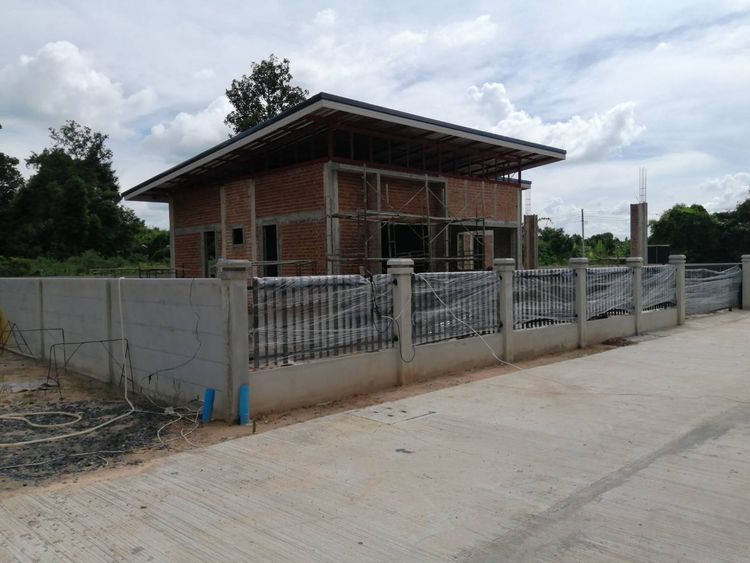 ภาพแบบบ้าน-บ้านเดี่ยวก่อนถึง ม.อุบลฯ บ้านสั่งสร้างคุณภาพบ้านโครงการ 1แปลงสุดท้าย