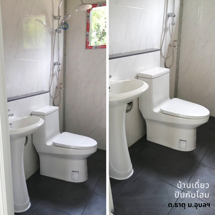 ภาพแบบบ้าน-บ้านเดี่ยวก่อนถึง ม.อุบลฯ บ้านสั่งสร้างคุณภาพบ้านโครงการ 1แปลงสุดท้าย