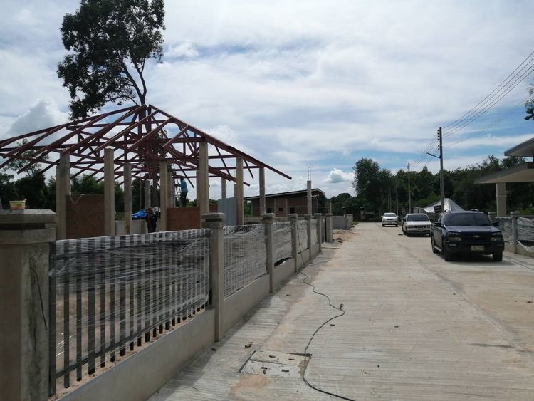 ภาพแบบบ้าน-บ้านเดี่ยวก่อนถึง ม.อุบลฯ บ้านสั่งสร้างคุณภาพบ้านโครงการ 1แปลงสุดท้าย