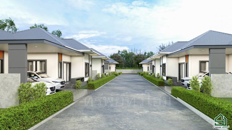 ภาพแบบบ้าน-บ้านเดี่ยวชั้นเดียว