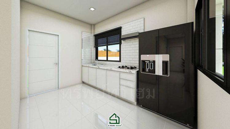 ภาพแบบบ้าน-บ้านเดี่ยวชั้นเดียว