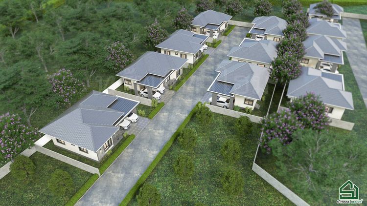 ภาพแบบบ้าน-บ้านเดี่ยวชั้นเดียว