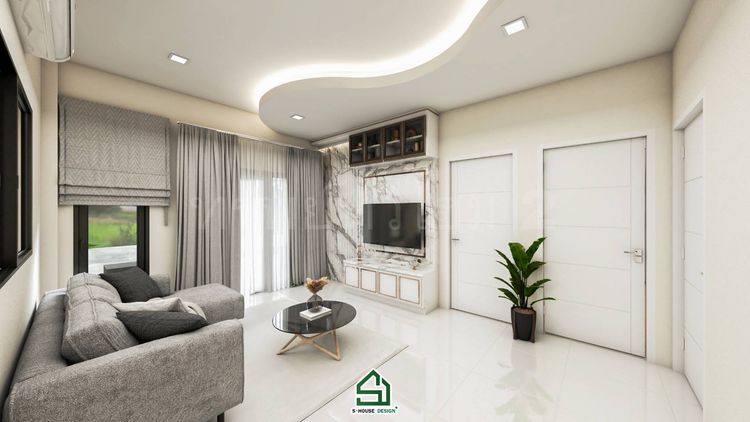 ภาพแบบบ้าน-บ้านเดี่ยวชั้นเดียว