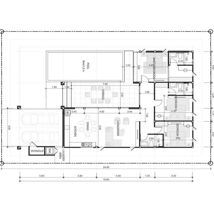 ภาพแบบบ้าน-Aria A