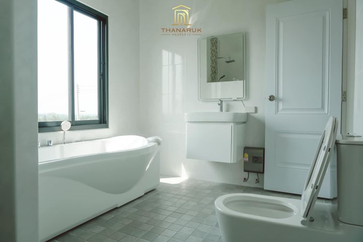 ภาพแบบบ้าน-บ้านเดี่ยว พร้อมสระว่ายน้ำ