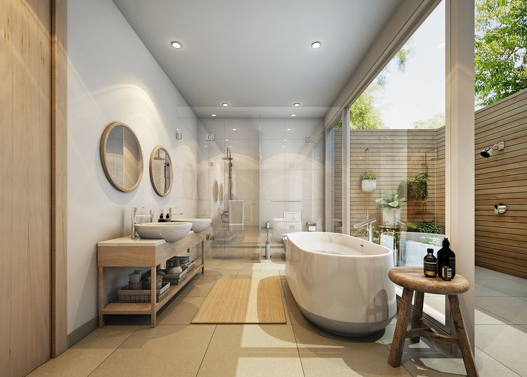 ภาพแบบบ้าน-Plot D1 (New Design 1-storey pool villa)