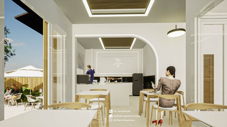 ภาพแบบบ้าน-โฮมคาเฟ่